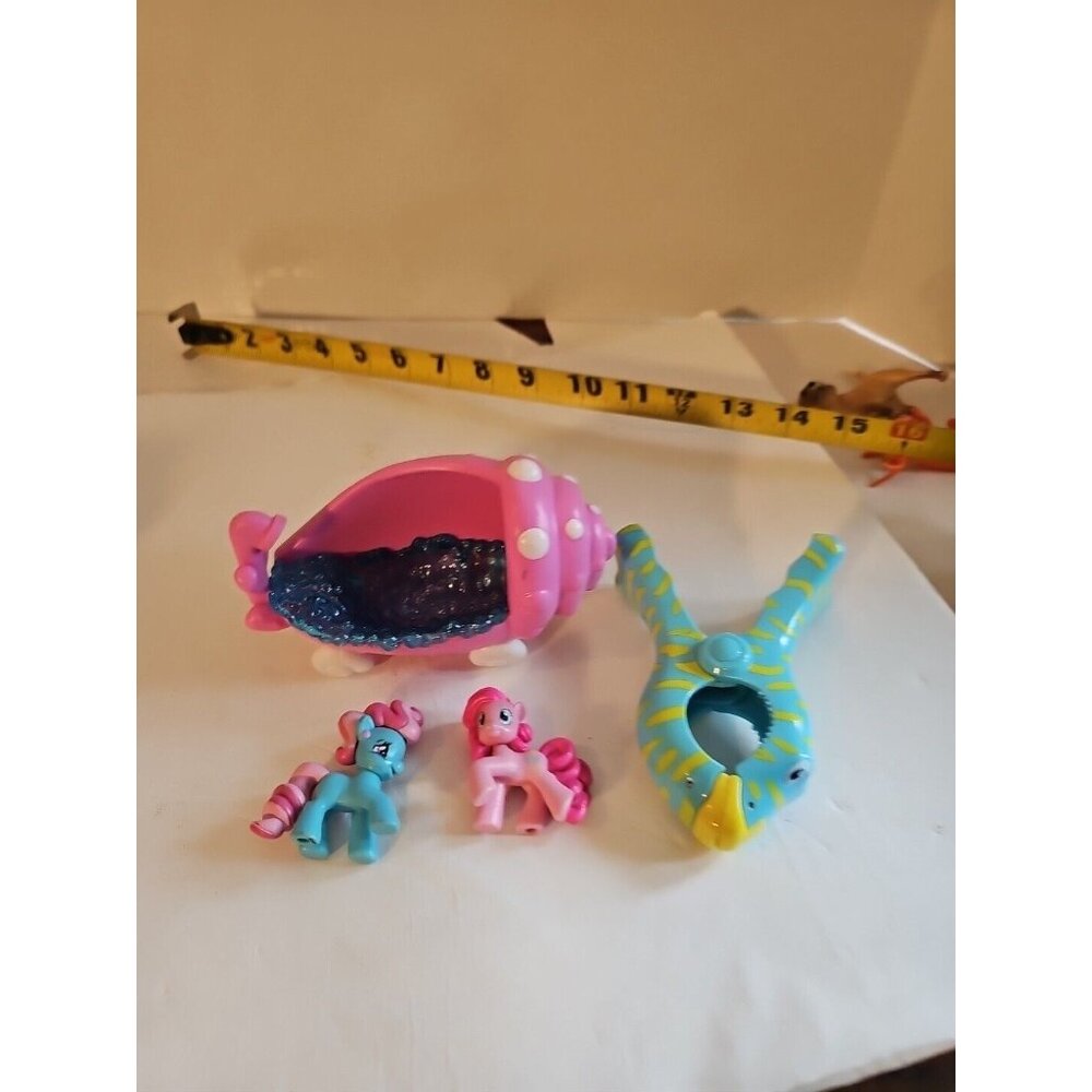 My Little Pony Underwater Play Set Bath Bathtub Replacement 2 Ponies Hasbro 2016